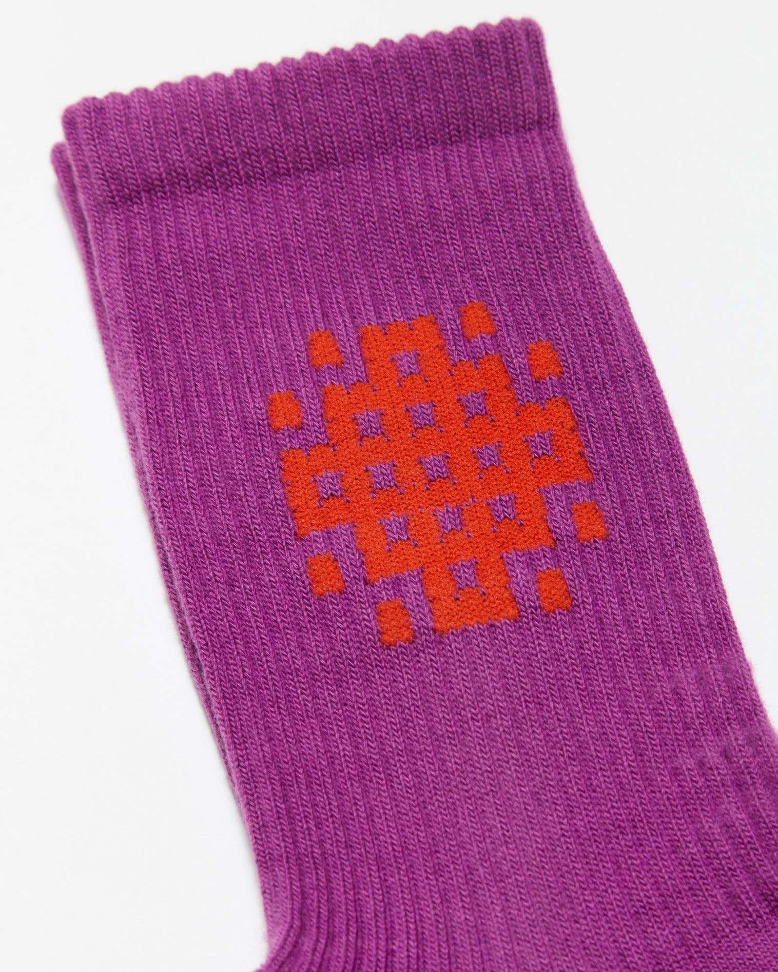 Socks Logo Magenta